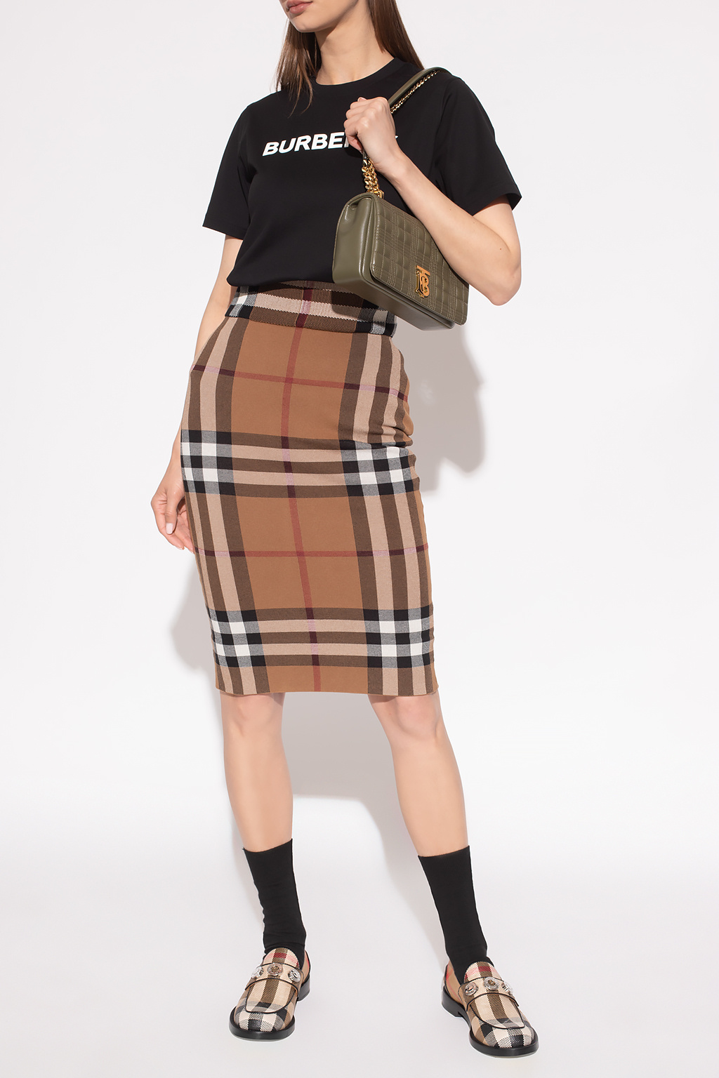 Burberry deals pencil skirt